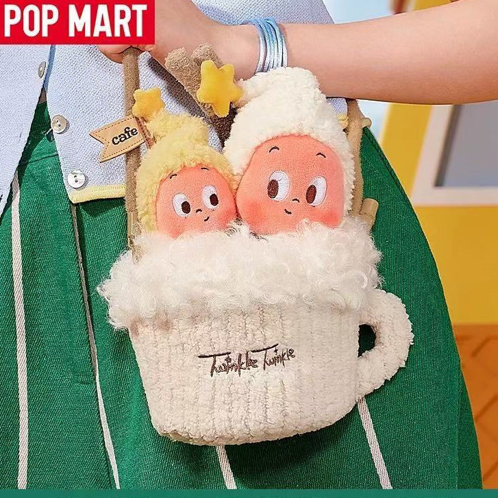 ราคากิจกรรม POPMART Starman ยินดีต้อนรับสู่ Moon Surface Series Aphrodisiac Coffee Messenger Bag 3X1