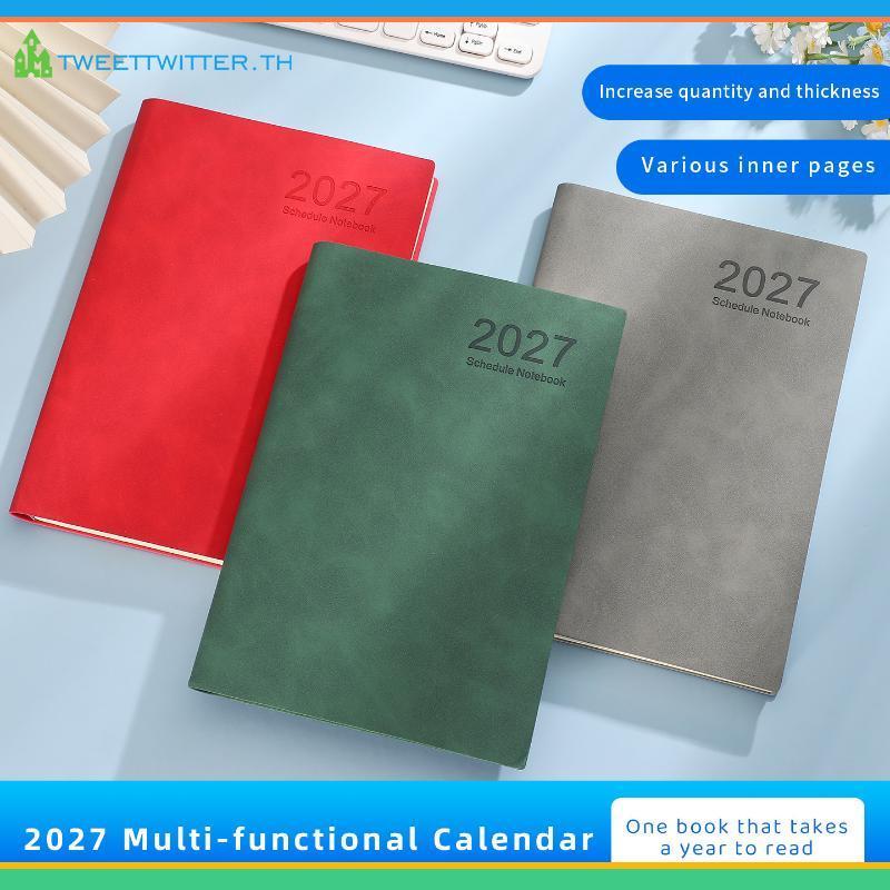 Tweet Portable 2027 Planner 365 Days Agenda Notebook School Office TH