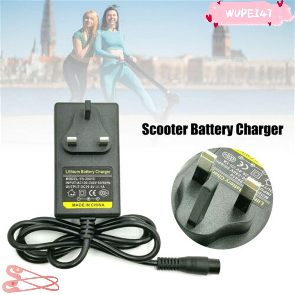 WUPEI47AD UK Plug 24V สายไฟสกู๊ตเตอร์พาวเวอร์ซัพพลาย