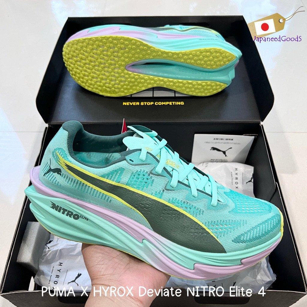 [พร้อมส่ง 26cm] New‼️ รองเท้า PUMA x HYROX Deviate NITRO Elite 4 จากญี่ปุ่น