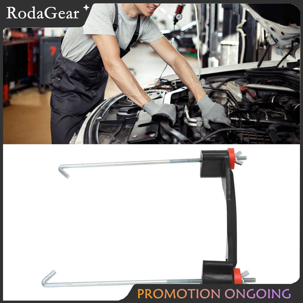 RodaGear CFTGIW แบตเตอรี่ยึดชุดผู้ถือ Universal Crossbar พร้อม 10in J สลักเกลียวสำหรับ 55AH 60AH 68A