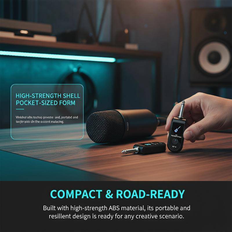 Xo94bsyyu Long Range Wireless Guitar XLR Transmitter Receiver System สําหรับเบสกีตาร์บาร์ประสิทธิภาพ