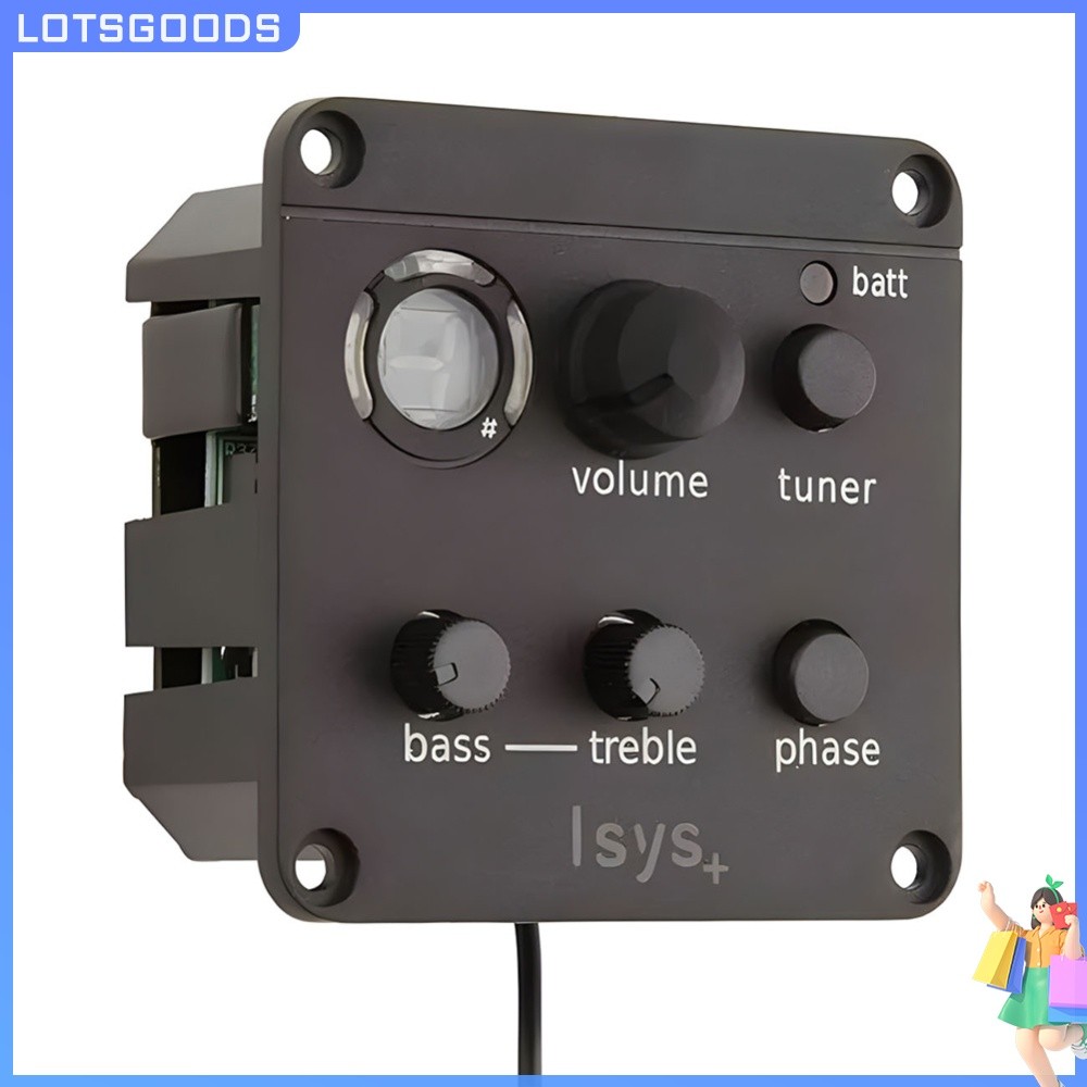 [จัดส่งในพื้นที่] กีต้าร์โปร่ง Pickup Acoustic Guitar Preamp Piezo Pickup Mic Blend Preamp กีต้าร์โป