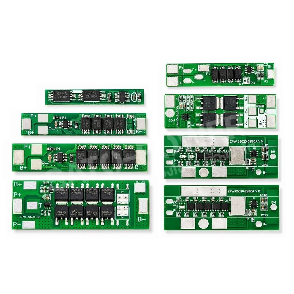GLINK BMS บอร์ดป้องกันแบตเตอรี่ลิเธียม 1S / 2S | แผงวงจรป้องกัน Li-ion 3A-20A