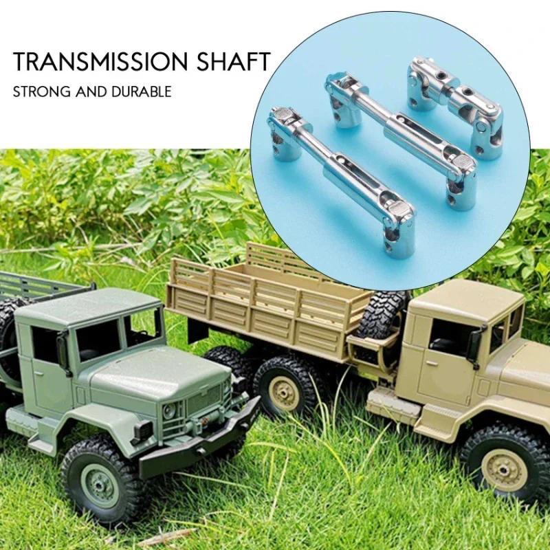 6WD 6X6 RC รถอะไหล่อัพเกรด,โลหะ CVD Drive Shaft Fit WPL B16 B36 JJRC Q60 Q63 Q64 Fayee FY004 MN‐77