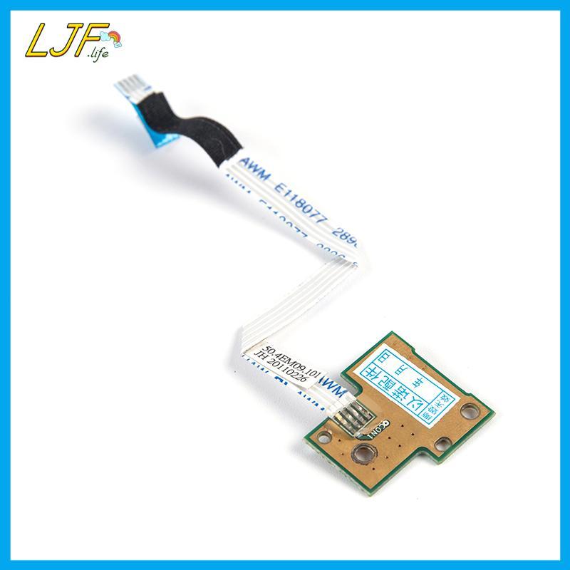 LJF บอร์ดปุ่มสายไฟพร้อมสายสําหรับ N5030 M5030 N5040 N4020 N4030 N4050 N40404040