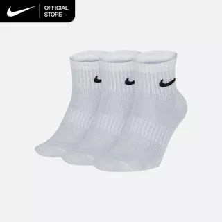 Nike Everyday Lightweight Training Ankle (3 Pairs) Socks - White [SX7677-100]