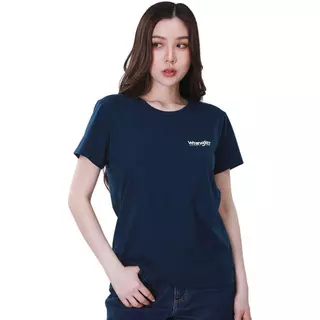 WRANGLER เสื้อยืดแขนสั้นผู้หญิง รุ่น WR SC26WTSSC14 สีกรมท่า