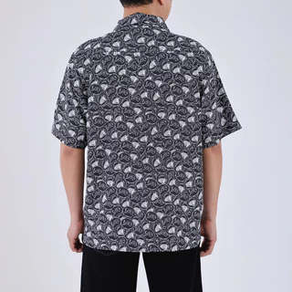 LEE เสื้อเชิ้ตแขนสั้นผู้ชาย รุ่น LE S326MSHSF07 สีดำ