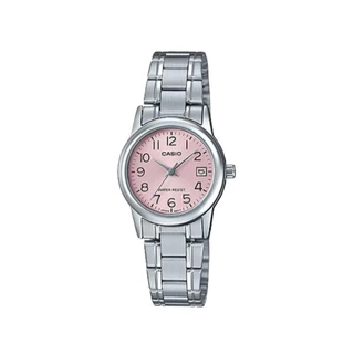CASIO นาฬิกาข้อมือผู้หญิง GENERAL รุ่น LTP-V002D-4BUDF นาฬิกา นาฬิกาข้อมือ นาฬิกาข้อมือผู้หญิง