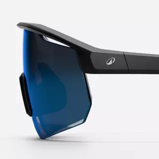 Decathlon Adult Cycling Glasses Category 3 แว่นตาจักรยานประเภท 3 สำหรับผู้ใหญ่รุ่น Perf 500 Light - Black/Blue