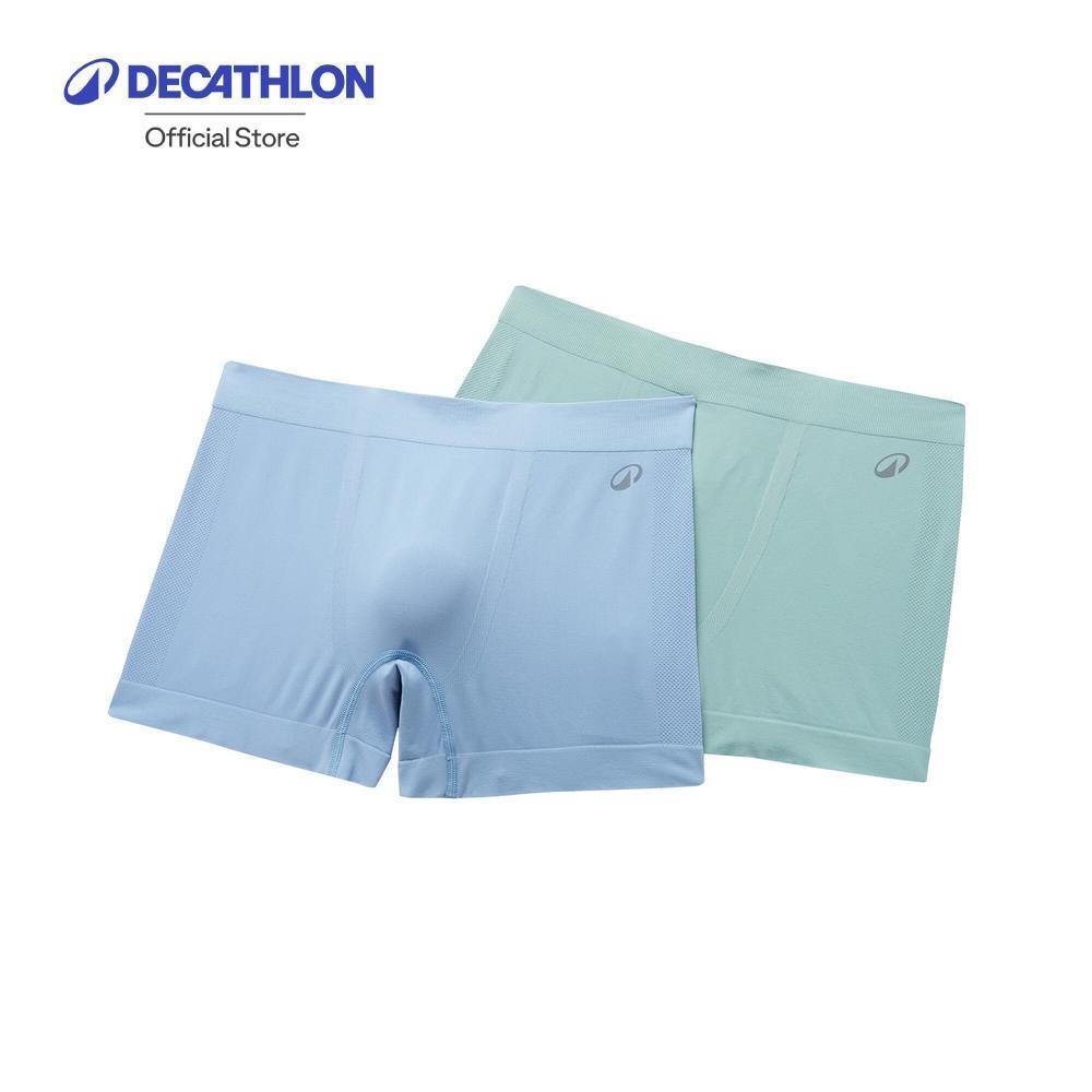 Decathlon Cn Seamless 500 Boxer X2 บ็อกเซอร์ ไร้ตะเข็บ รุ่น 500 500 แพ็ค 2 ตัว