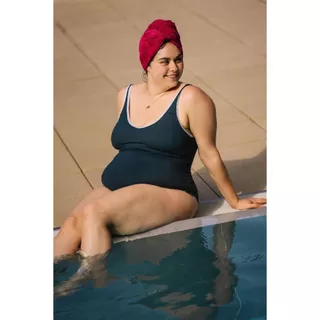 Decathlon Swimming Soft Microfibre Hair Towel ผ้าขนหนูไมโครไฟเบอร์สัมผัสนุ่มสำหรับเช็ดผม- Pink