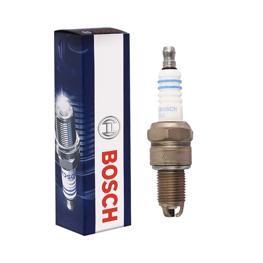 หัวเทียน W7DTC BOSCH 3 เขี้ยว บ๊อคใหญ่ ( W7DTC BOSCH ) (1 ชิ้น)(4 ชิ้น)[88748580][4X88748580]