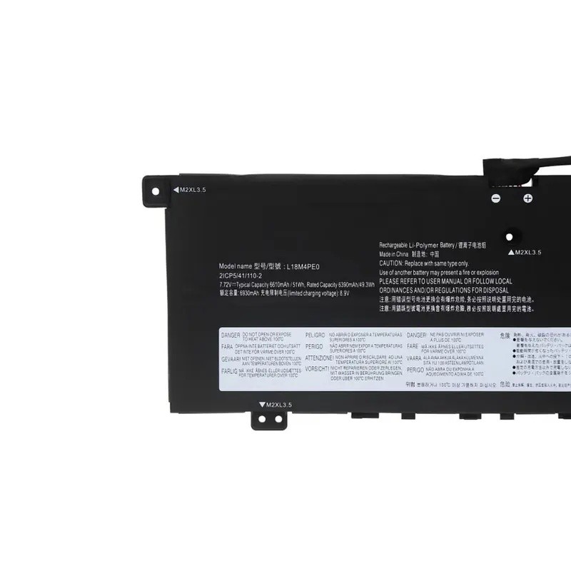สําหรับ Lenovo โยคะ C740-14IML 81TC000JUS Series 5B10W67185 5B10U40210 5B10W67296 15.36V 51WH L18M4P
