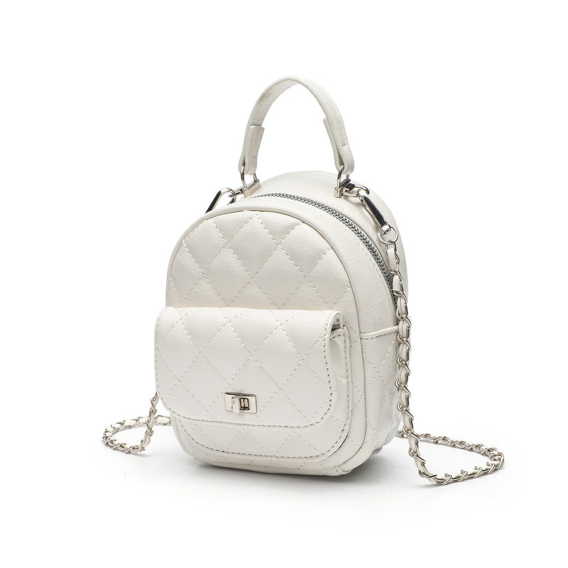 Mini Backpack Mini Niche Diamond Backpack Women 2025 Fashion All-Match Backpack Single Mini Backpack