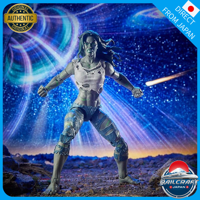 Hasbro Marvel Legends Series 6-inch action figure, Hulk toy, premium design & 2 accessories, 2 Build