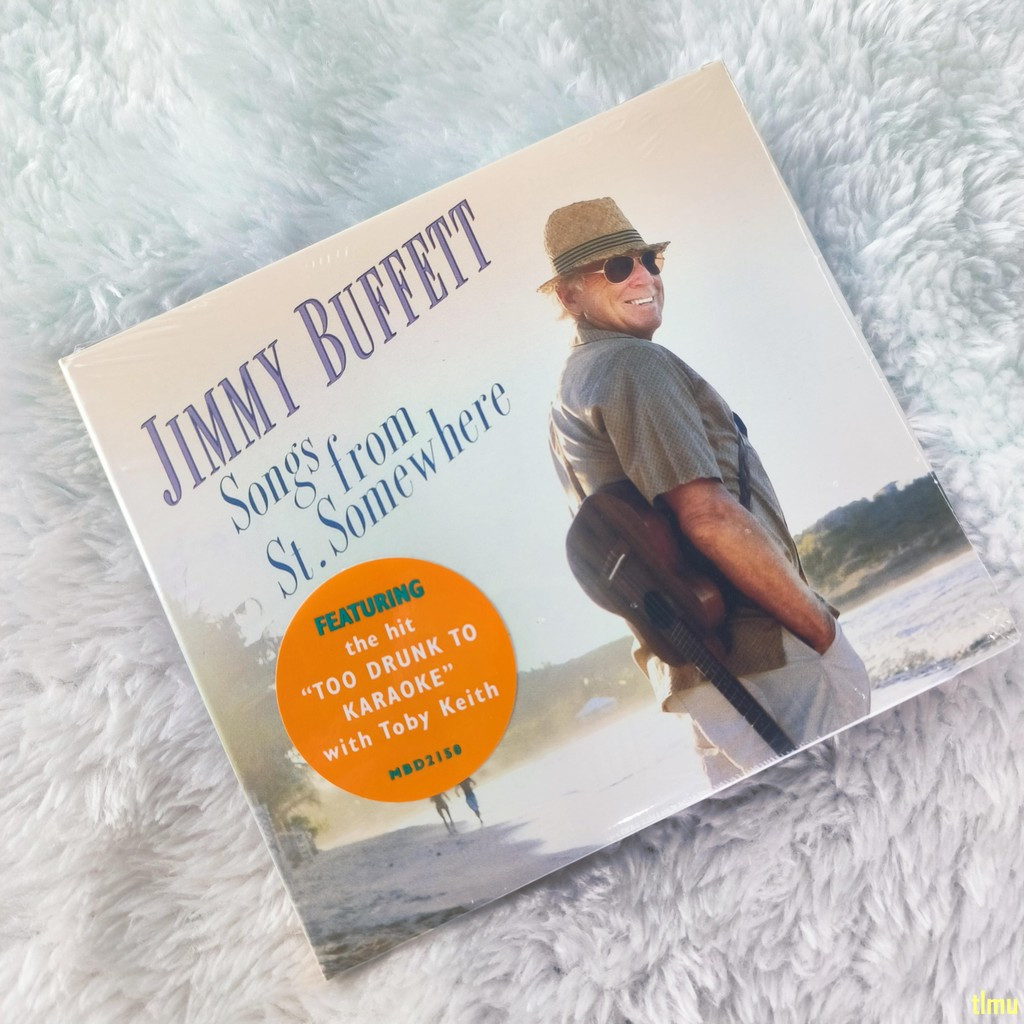 J016 Jimmy Buffett Songs จากเซนต์ Somewhere CD Album 2013 C0103