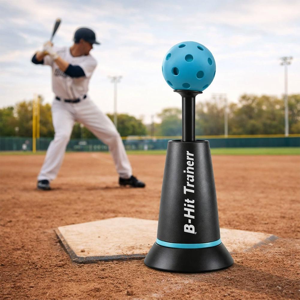 Baseball Batting Tee Set สําหรับฝึกตีแบบพกพาปรับความสูงอุปกรณ์การฝึกอบรมสําหรับ R8t9