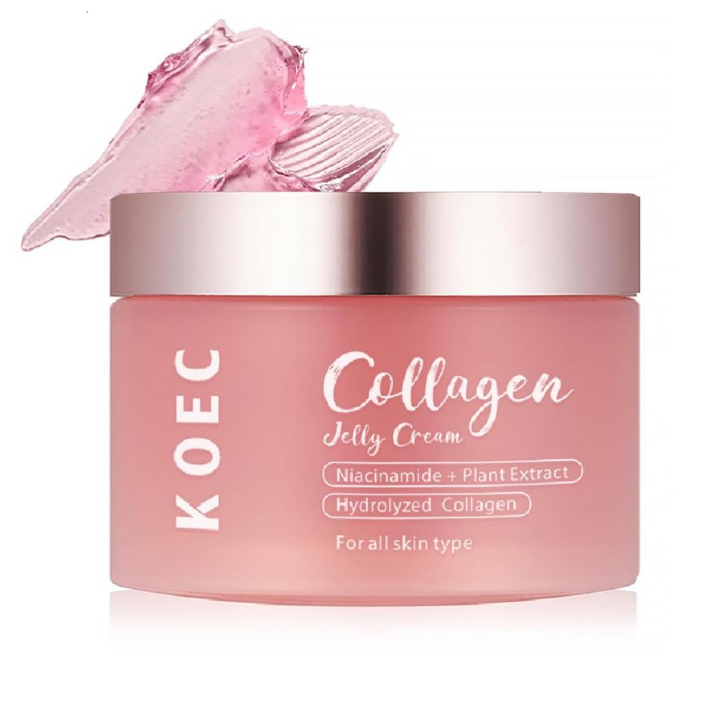 ครีมคอลลาเจนเยลลี่ 3.38 fl.oz | ประกอบด้วย Niacinamide & Freeze Dry Hydrolyzed Collagen Cream, ลดหมอ