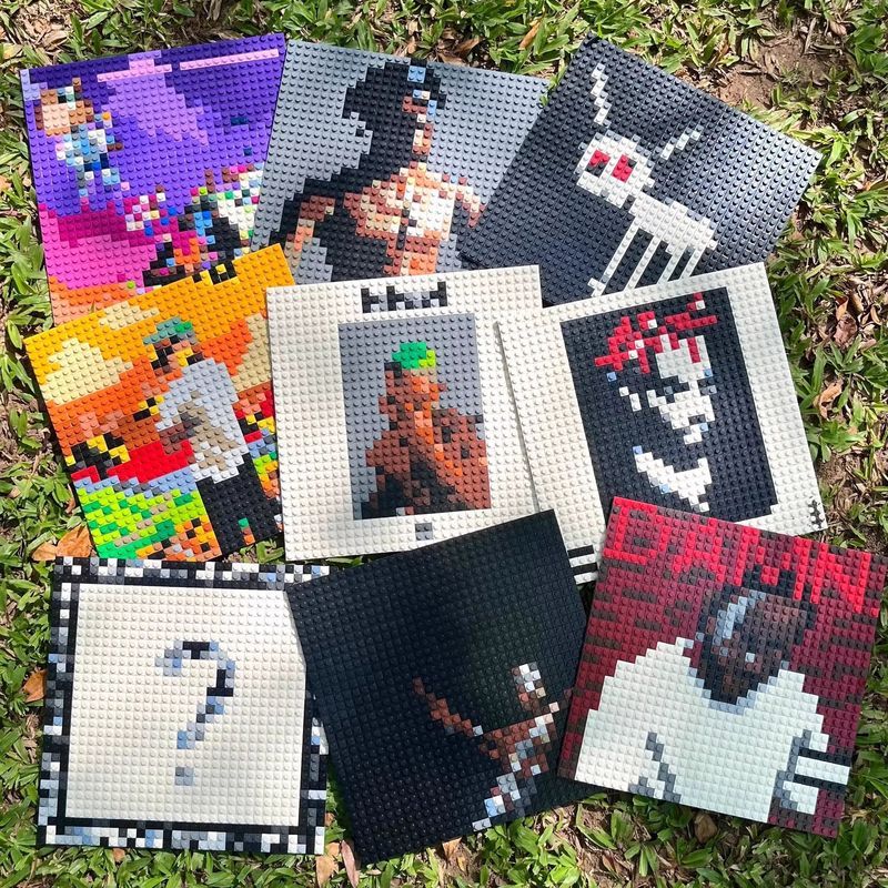 Building Blocks อัลบั้ม Building Blocks อัลบั้มอัลบั้ม Building Blocks พิกเซลมูลค่าสูง B
