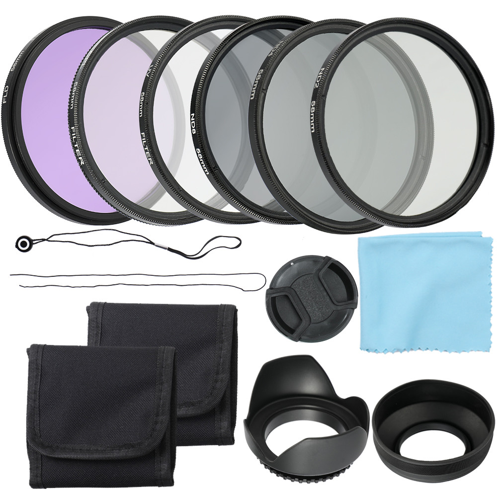 Youpins Professional กล้อง UV CPL FLD เลนส์กรองชุดและ Altura Photo ND Neutral Density Filter ชุดการถ