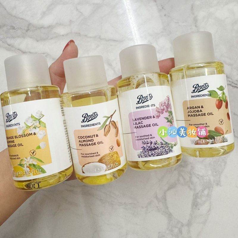 正销销☆Ready Stock Thailand Boots Natural Body Oil Argan Jojoba Massage Oil Moisturizing Moisturizing 8