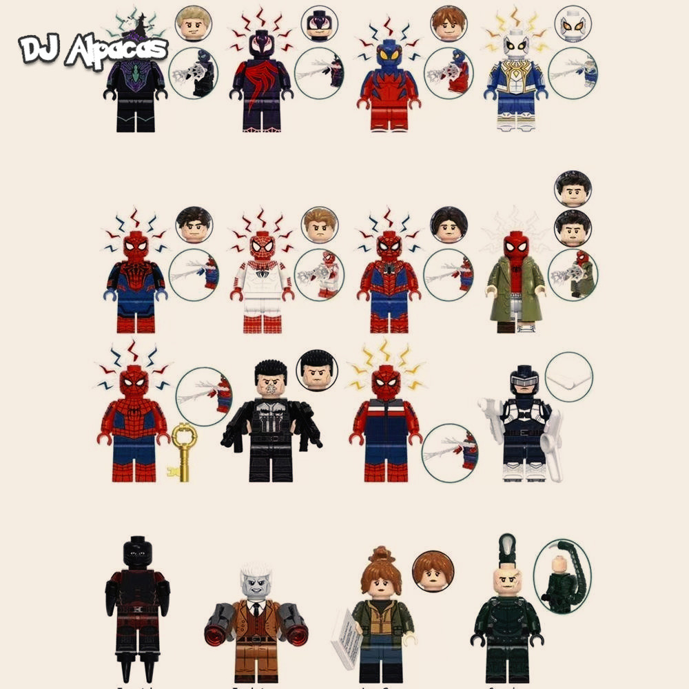 มินิฟิกเกอร์ Spider-Man Scorpion ของเล่นตุ๊กตาสะสม