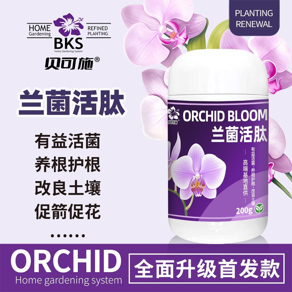 Orchid Bacteria Active Peptide Orchid Nutrient Solution ส่งเสริมการงอกรากต้นกล้าที่แข็งแกร่ง Enhance