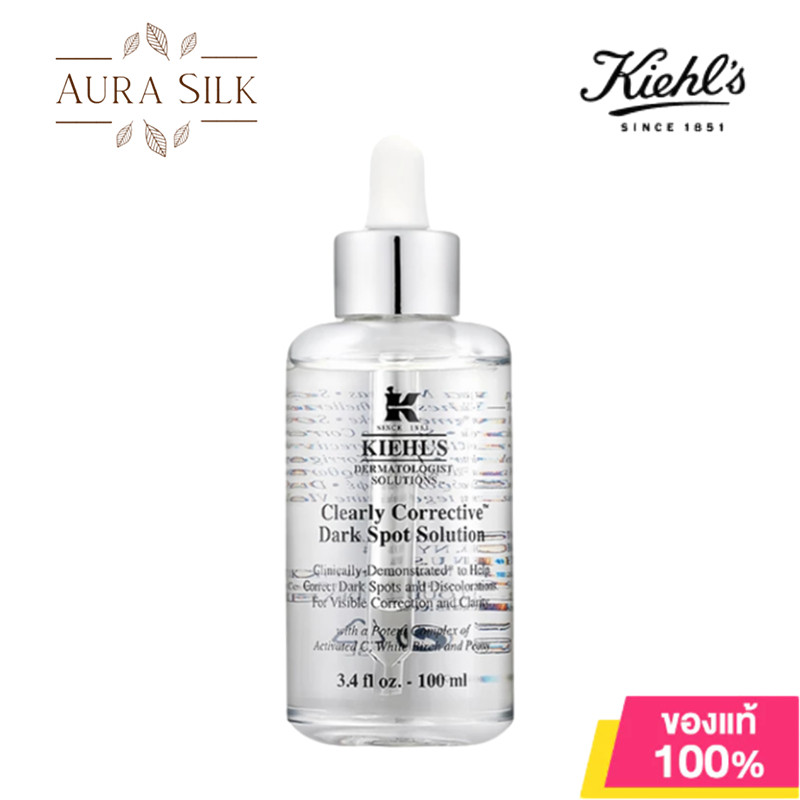 KIEHLS CLEARLY CORRECTIVE DARK SPOT SOLUTION 100ML สีผิวสม่ําเสมอ