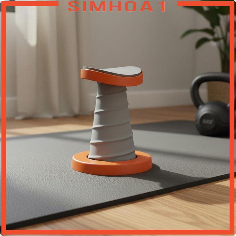 [Simhoa1] Automatic Rebound Upper-Body Press Stand Ergonomic Grips Elastic Upper-Body