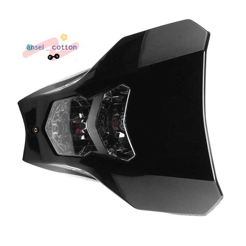 Off-Road Ghost Face Mask ฝาครอบไฟหน้ารถจักรยานยนต์ฮาโลเจนสําหรับ CRF450L CRF450XR CRF 450L 450XR 450