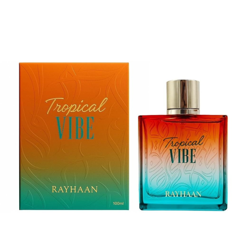 Tropical Vibe – Fruity, Floral, Fresh, Woody – Eau de Parfum Spray น้ําหอมติดทนนานสําหรับทุกคน 3.4 อ