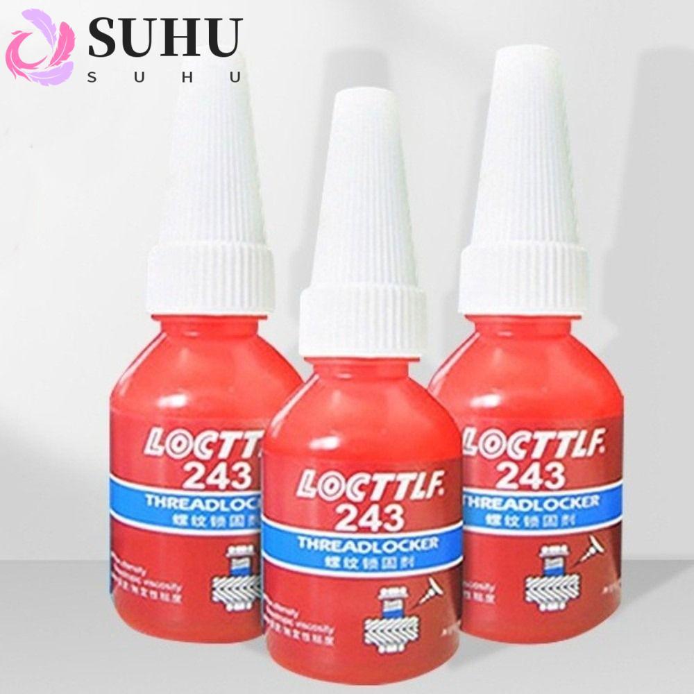 SUHU 243 Thread Locker, Vibration Resistance Medium Strength Nuts-Bolts Locker, Universal กันน้ําป้อ