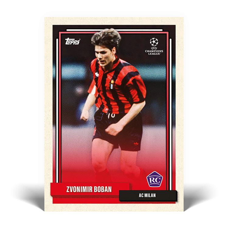 Topps The Lost Rookie Topps The Lost Rookie Retro RC Star Card AC Milan Crodia