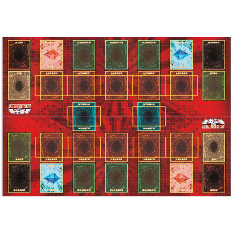 Yu-Gi-Oh Card Paper Battle Map Battle Disk Duel Disk ผ้าปูโต๊ะการ์ด Mat Venue Map