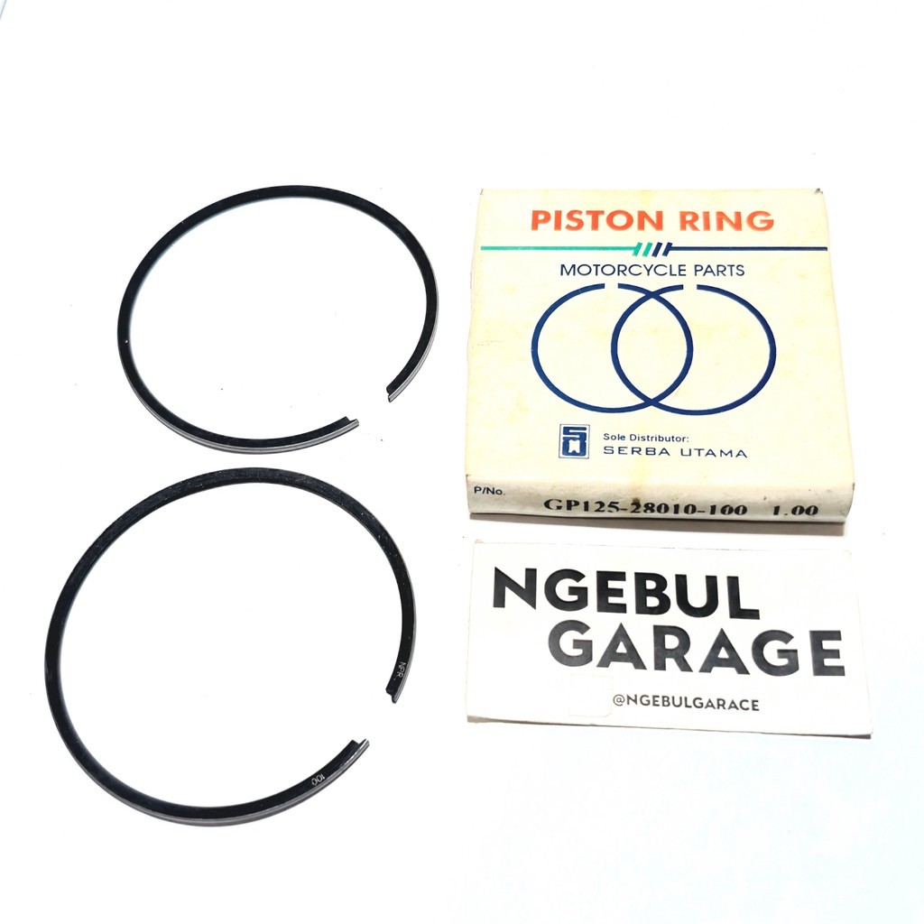 แหวนลูกสูบ GP125 GP 125 OS100 SUZUKI GP125 28010 100 SERBA