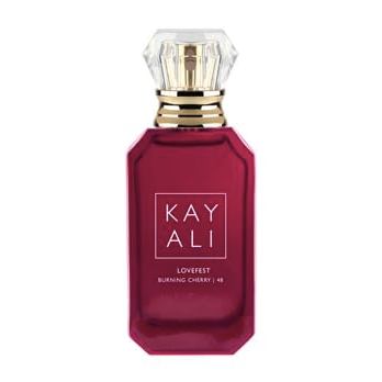 Huda Beauty KAYALI Lovefest Burning Cherry | 48 สเปรย์ Eau De Parfum TRAVEL SIZE (0.3 ออนซ์ / 0.34 อ