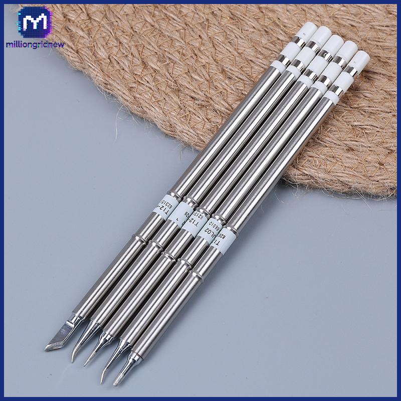 [ล้านgridnew] T12 BC2/J02/JL02/KR/ILS ปลายหัวแร้งสําหรับสถานีบัดกรี WQL