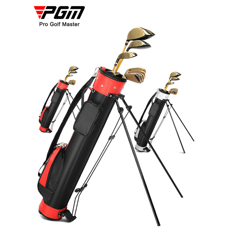 [จัดส่งฟรี] PGM Golf Bag Mens Bracket Bag Simple Gun Bag Golf Club Holder Portable Golf Bag Ball Bag