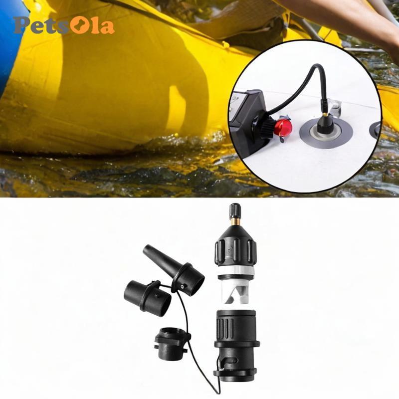 [Koolsoo2] Paddle Board Pump Adapter Kit Wearproof Inflatable Compressor Pump Converter