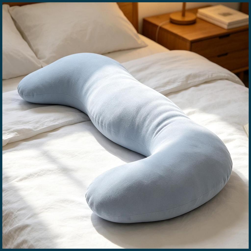 หมอนร่างกายสําหรับด้านข้าง Sleeper คลอดบุตร Sleeping Support ด้านข้าง Sleeper หมอนล้างทําความสะอาดได