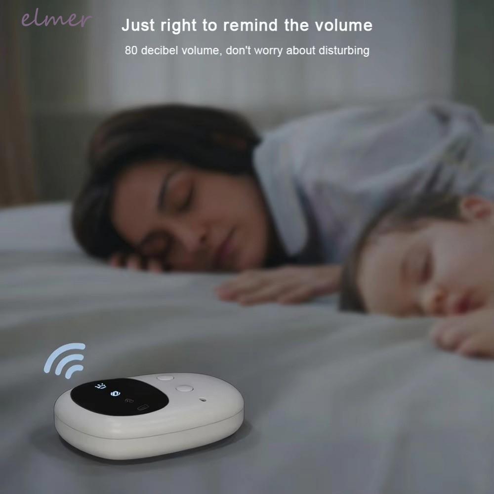 ELMER เตียง Wetting Enures Alarm, ความไวสูง USB ชาร์จ Bedwetting Alarm, ไร้สายอัจฉริยะ Sensing แบบพก