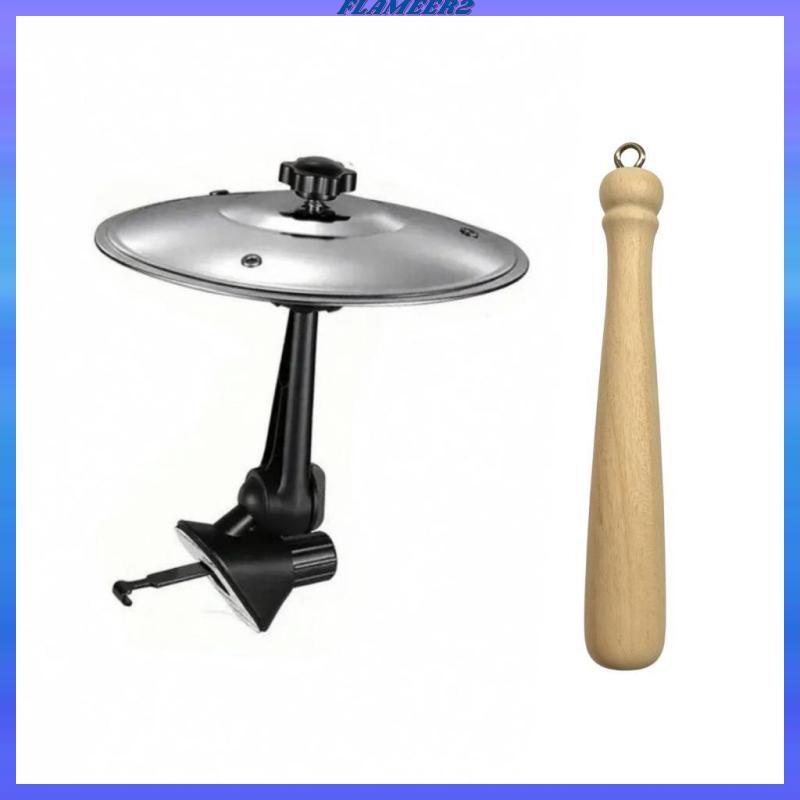 [Flameer2] Mini Cymbals สําหรับ Auto Vehicle Vent Percussion Drum Plate Universal Car Air Vent Cymba