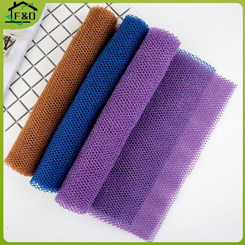 F&O African Net Sponge Exfoliating Body Scrubing Wash Net Washcloth ฟองน้ําอาบน้ํา