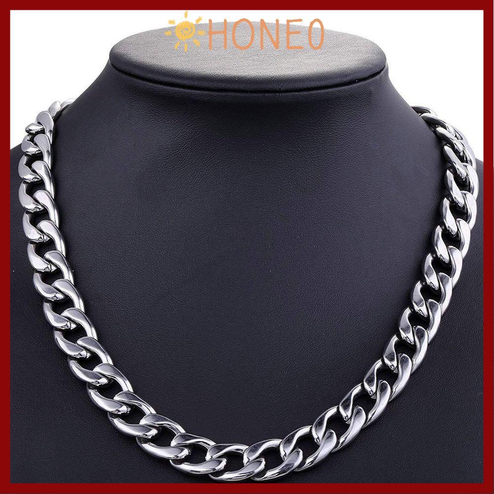 HONE สร้อยคอโซ่ Cool Chunky Chain Hip Hop Gothic Rock Hip Hop