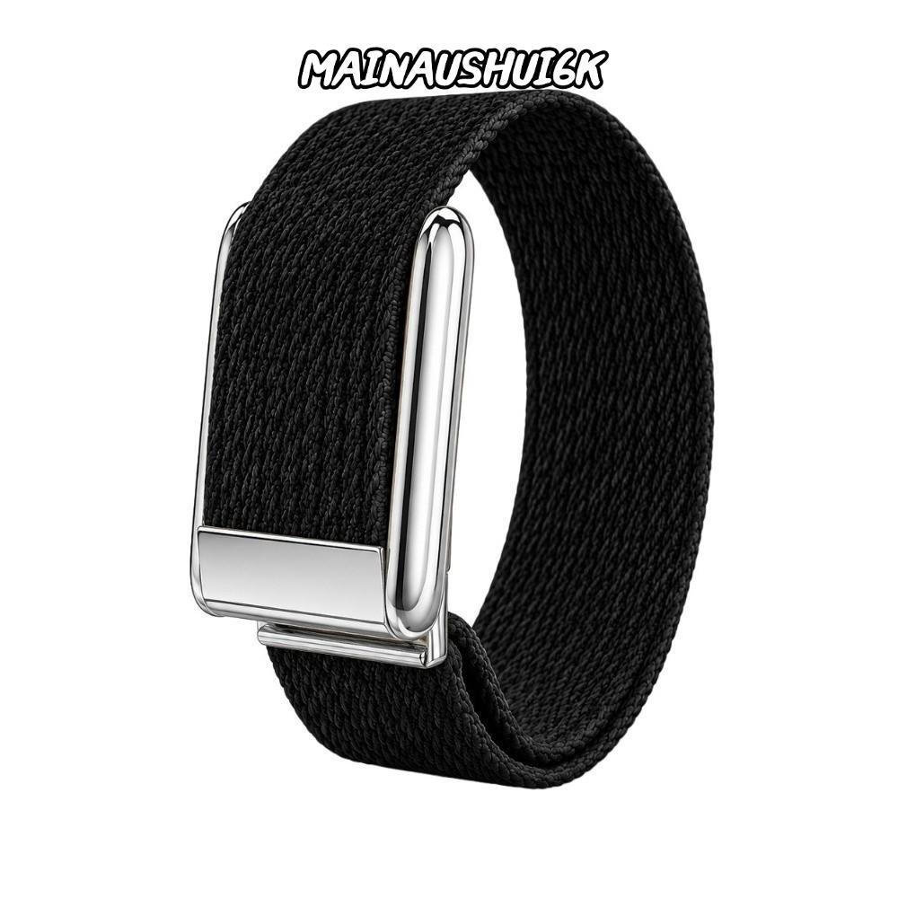 MAINAUSHUI6K Fitness Tracker Strap,Breathable Soft Sport Band,คุณภาพสูงไนลอนปรับสายนาฬิกาสําหรับ Who