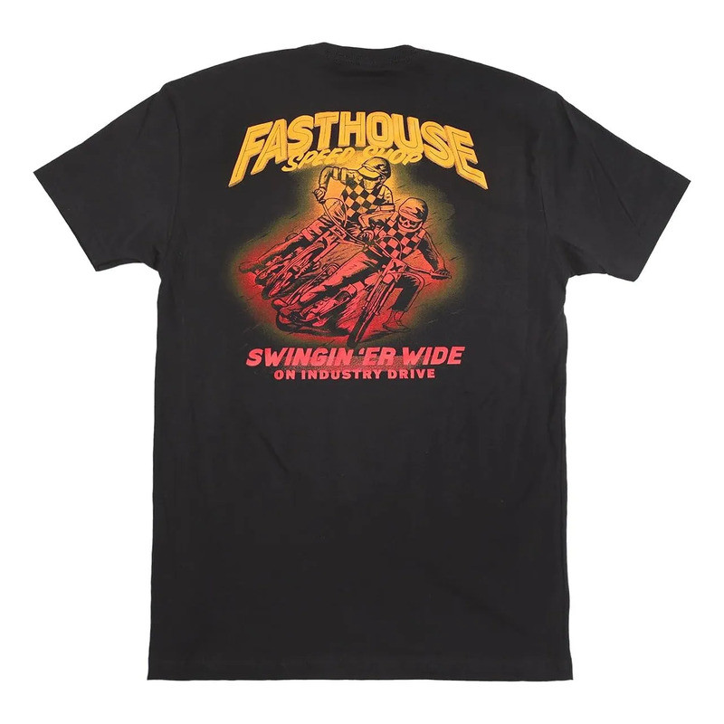 เสื้อยืด De Manga Curta Fasthouse Tracker