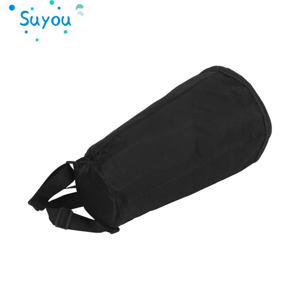 SUYOUPH Djembe Drum Bag,ผ้าสีดําสีกลองพกพา,ทนทาน 8 นิ้วขนาดกลองGig BagสําหรับDjembe Drum