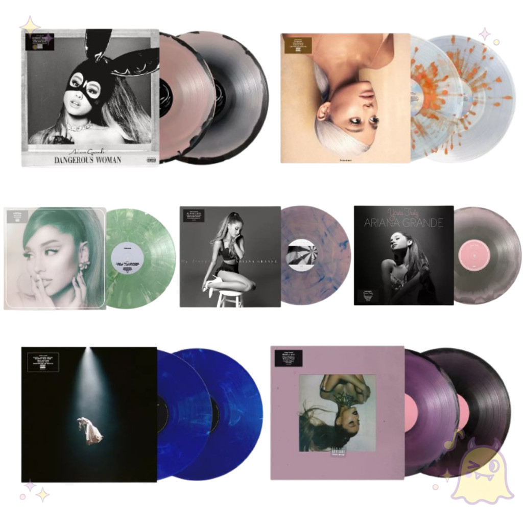 🔥 พร้อมส่ง🔥 แผ่นเสียง Vinyl Ariana Grande - Dangerous Woman / Sweetener / eternal sunshine / positio